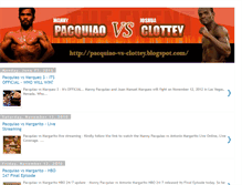 Tablet Screenshot of pacquiao-vs-clottey.blogspot.com