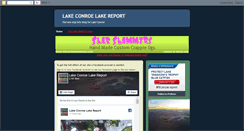 Desktop Screenshot of lakereport.blogspot.com