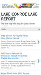 Mobile Screenshot of lakereport.blogspot.com