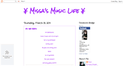 Desktop Screenshot of missa-purple.blogspot.com