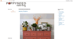 Desktop Screenshot of poppyseedliving.blogspot.com