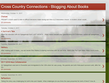 Tablet Screenshot of crosscountryconnections.blogspot.com