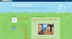 Desktop Screenshot of hobokenkids.blogspot.com