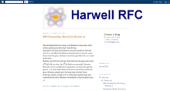 Desktop Screenshot of harwellrfc.blogspot.com
