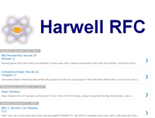 Tablet Screenshot of harwellrfc.blogspot.com