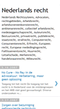 Mobile Screenshot of nederlands-recht.blogspot.com