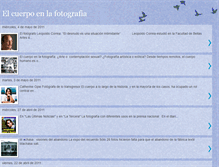 Tablet Screenshot of elcuerpoenlafotografia.blogspot.com