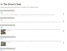 Tablet Screenshot of inthedriverseat.blogspot.com