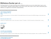 Tablet Screenshot of bibliotecaescolarporai.blogspot.com