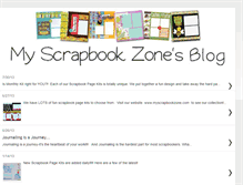 Tablet Screenshot of myscrapbookzone.blogspot.com