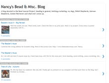 Tablet Screenshot of nancybead-misc.blogspot.com