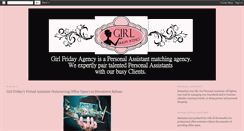 Desktop Screenshot of girlfridayagencies.blogspot.com