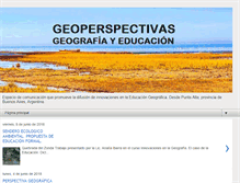 Tablet Screenshot of geoperspectivas.blogspot.com