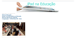 Desktop Screenshot of ipadnaescola.blogspot.com