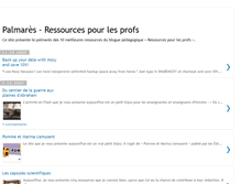 Tablet Screenshot of palmares-ressources-profs.blogspot.com