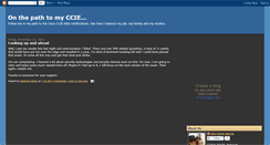 Desktop Screenshot of ccieforme.blogspot.com
