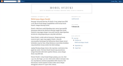 Desktop Screenshot of mobilsuzukiblog.blogspot.com