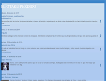 Tablet Screenshot of elotakuperdido.blogspot.com