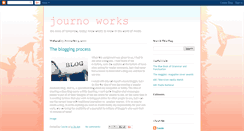 Desktop Screenshot of journoworks.blogspot.com