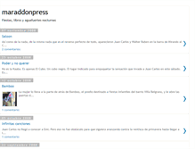 Tablet Screenshot of maraddonpress.blogspot.com