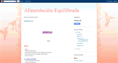 Desktop Screenshot of beaalimentacionequilibrada.blogspot.com