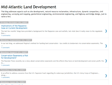 Tablet Screenshot of mid-atlantic-land-development.blogspot.com