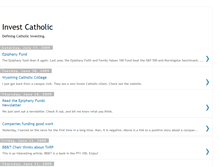 Tablet Screenshot of investcatholic.blogspot.com