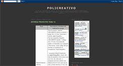 Desktop Screenshot of policreativos.blogspot.com