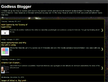 Tablet Screenshot of godlessblogger.blogspot.com