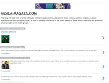 Tablet Screenshot of mzala-magaza.blogspot.com