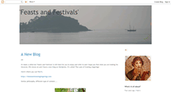 Desktop Screenshot of feastsandfestivals.blogspot.com