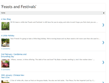 Tablet Screenshot of feastsandfestivals.blogspot.com