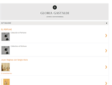 Tablet Screenshot of gloriagastaldi.blogspot.com