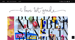Desktop Screenshot of ilove1stgrade.blogspot.com