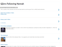 Tablet Screenshot of followinghannah.blogspot.com
