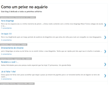 Tablet Screenshot of comoumpeixenoaquario.blogspot.com