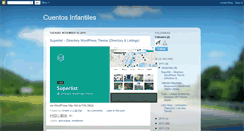 Desktop Screenshot of cuentosinfantilesparaninos.blogspot.com