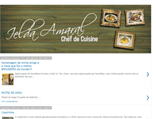 Tablet Screenshot of ielda-amaral-na-gastronomia.blogspot.com