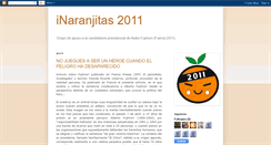 Desktop Screenshot of naranjitas-2011.blogspot.com