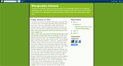 Desktop Screenshot of mywinogradsky.blogspot.com