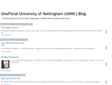 Tablet Screenshot of nottingham-university.blogspot.com