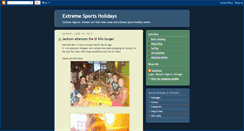 Desktop Screenshot of extremesportsholidays.blogspot.com