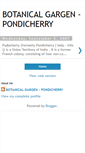 Mobile Screenshot of botanicalgargen-pondicherry.blogspot.com