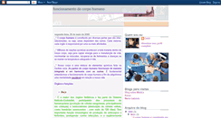 Desktop Screenshot of conhecendocorpohumano.blogspot.com