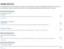 Tablet Screenshot of oladenoticias.blogspot.com