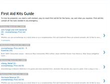 Tablet Screenshot of i-first-aid-kits.blogspot.com