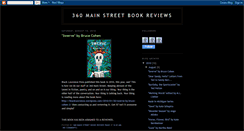 Desktop Screenshot of 360mainstreetbookreviewpage.blogspot.com