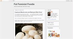 Desktop Screenshot of fatfeministfoodie.blogspot.com