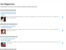 Tablet Screenshot of goesmagazine.blogspot.com