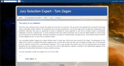 Desktop Screenshot of juryselectionexpert.blogspot.com